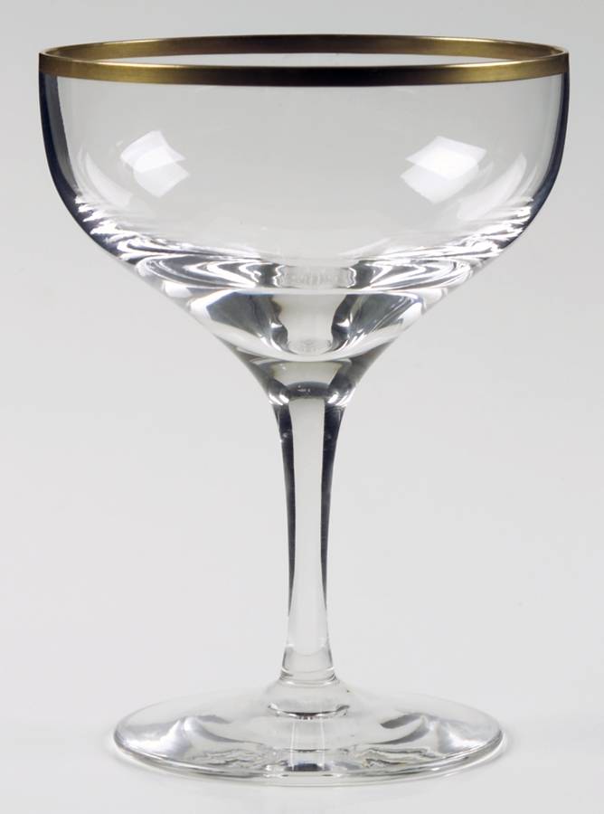Laurent (Gold Trim) Champagne/Tall Sherbet by Lenox-1