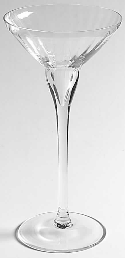 Optika Clear 7" Single Light Candlestick by Lenox-1