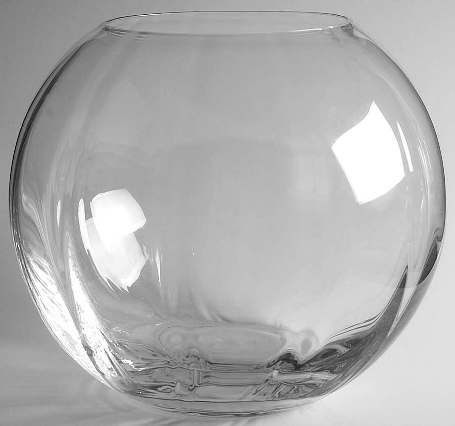 Optika Clear 7" Rose Bowl by Lenox-1