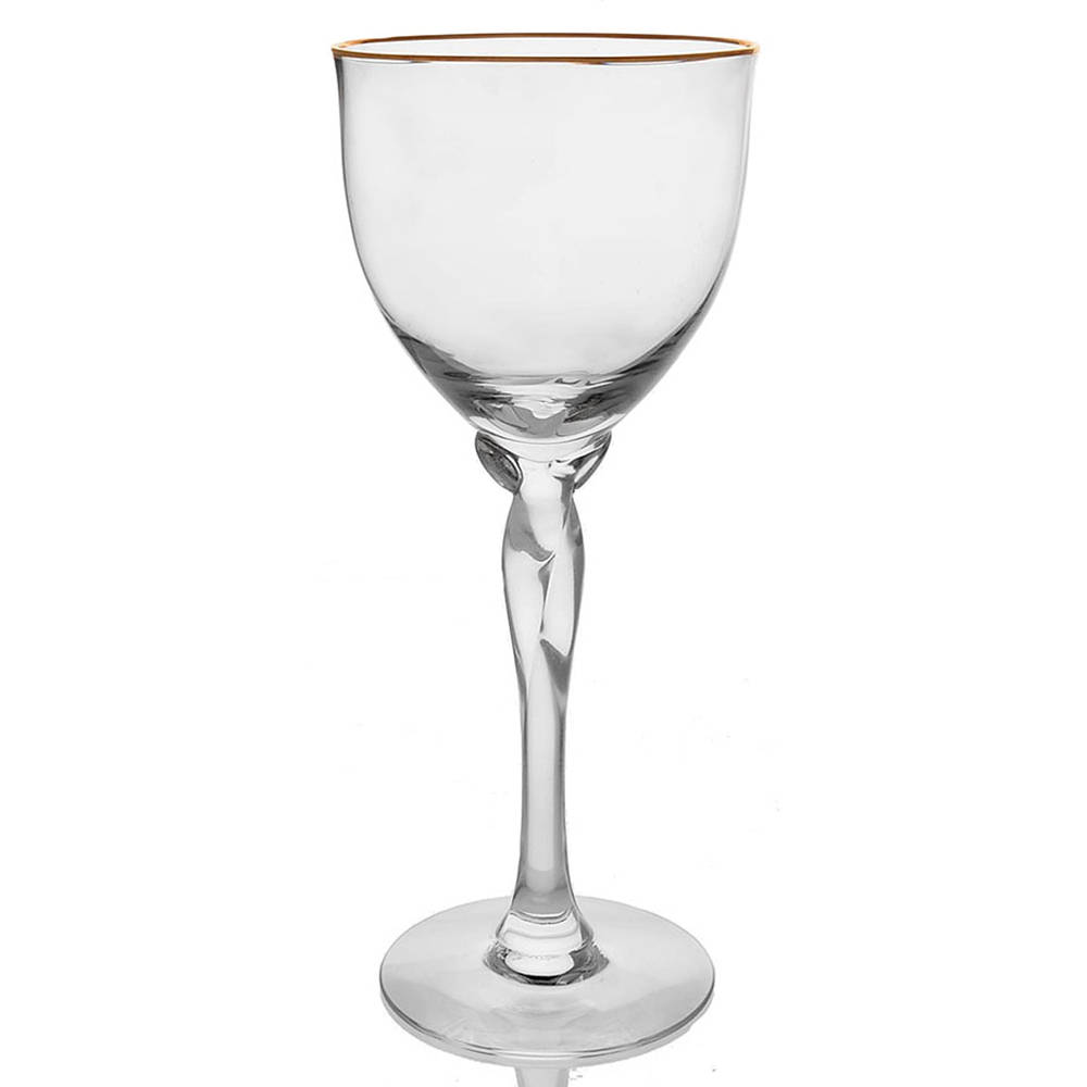 Rhythm Gold Wine Glass by Lenox-1