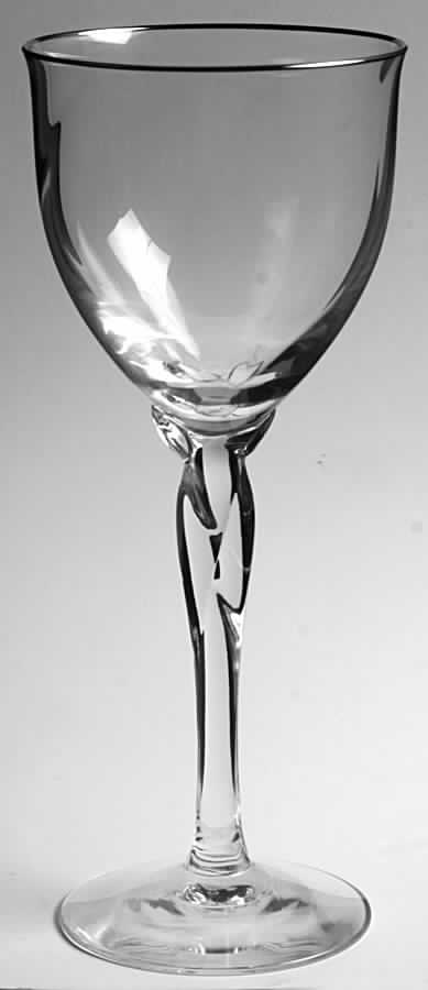 Rhythm Platinum Water Goblet by Lenox-1