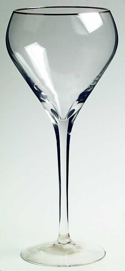 Silhouette Gold Wine Glass by Lenox-1