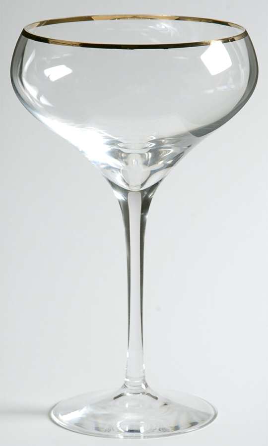 Silhouette Gold Champagne/Tall Sherbet by Lenox-1