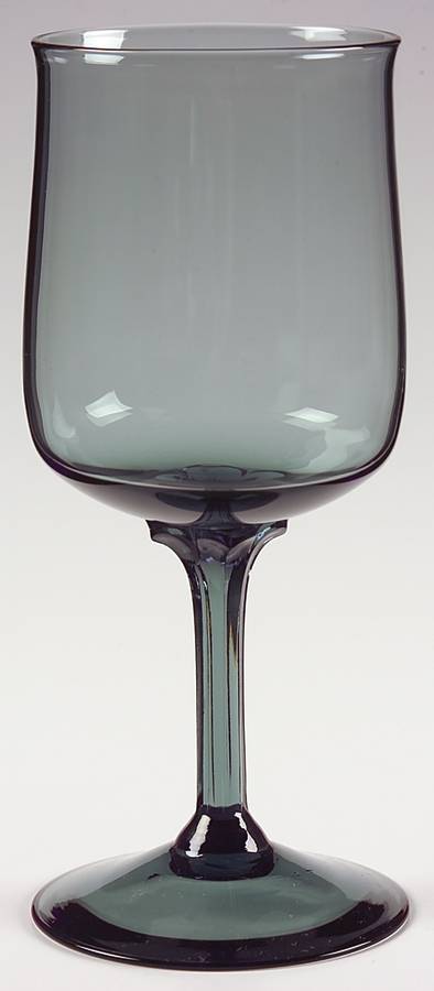 Silver Mist Blue Gray Wine Glass by Lenox-1
