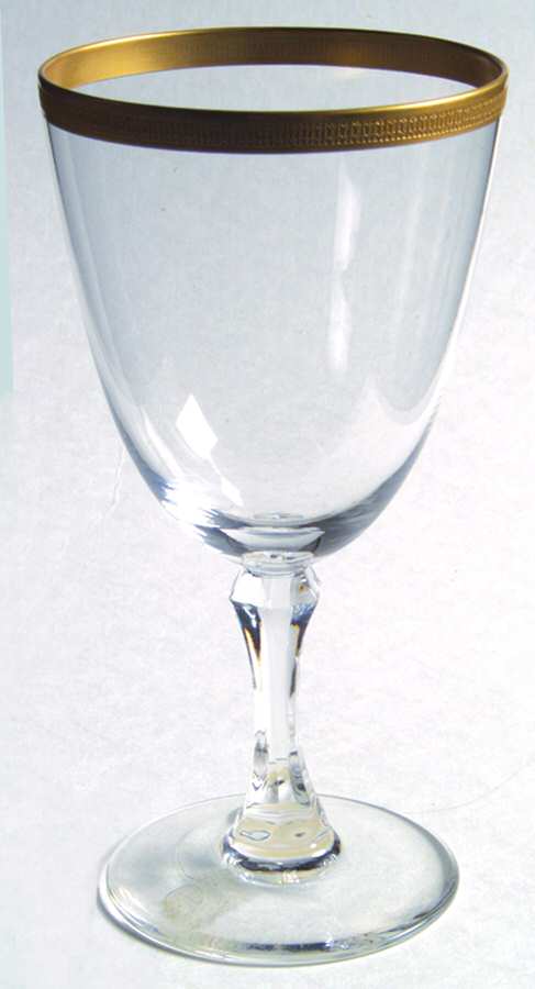 Tuxedo (Gold Trim) Wine Glass by Lenox-1