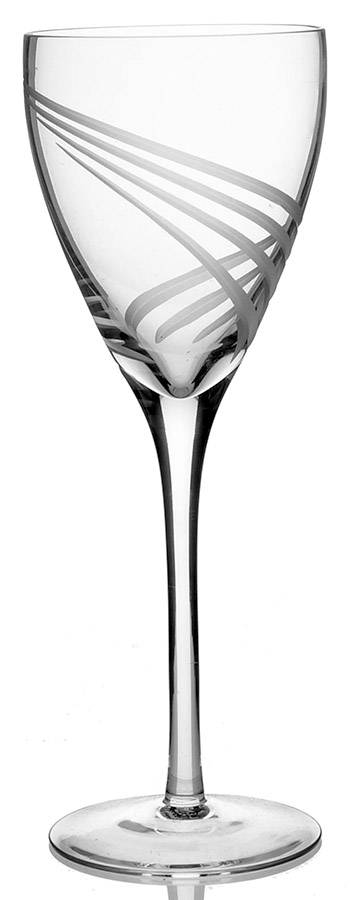 Windswept Clear Water Goblet by Lenox-1