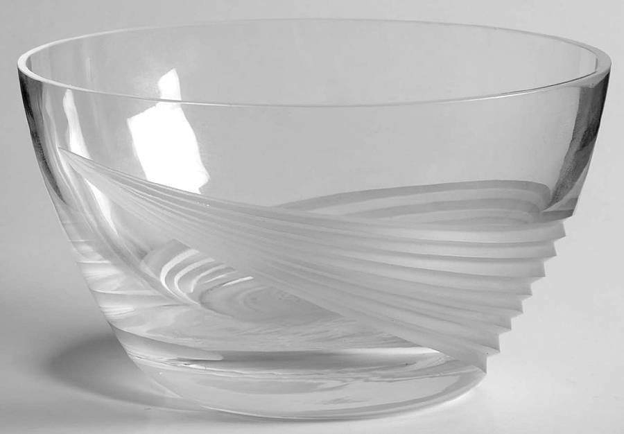 Windswept Clear 4" Round Bowl by Lenox-1