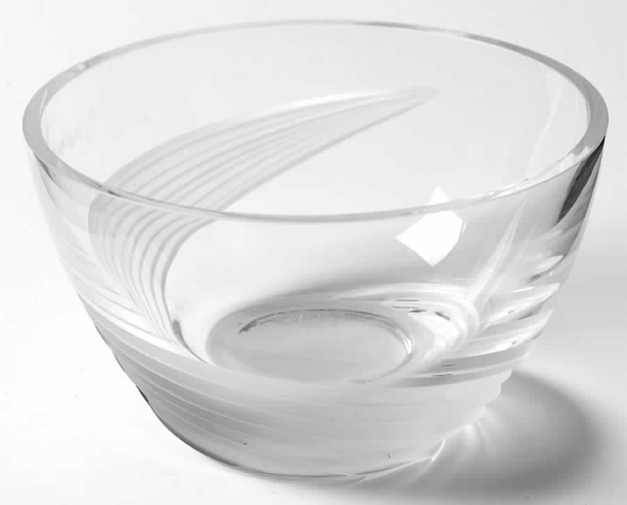 Windswept Clear 5" Round Bowl by Lenox-1