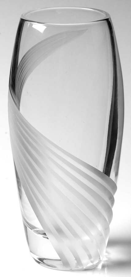 Windswept Clear 6" Flower Vase by Lenox-1