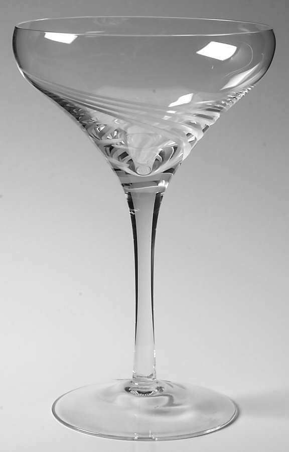 Windswept Clear Champagne/Tall Sherbet by Lenox-1