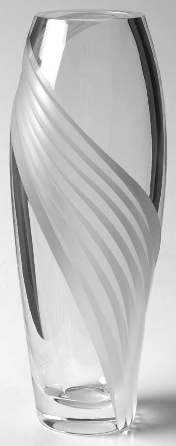 Windswept Clear 8" Bud Vase by Lenox-1