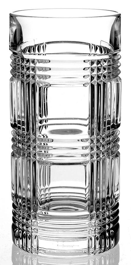Glen Plaid Highball Glass by Ralph Lauren Crystal-1