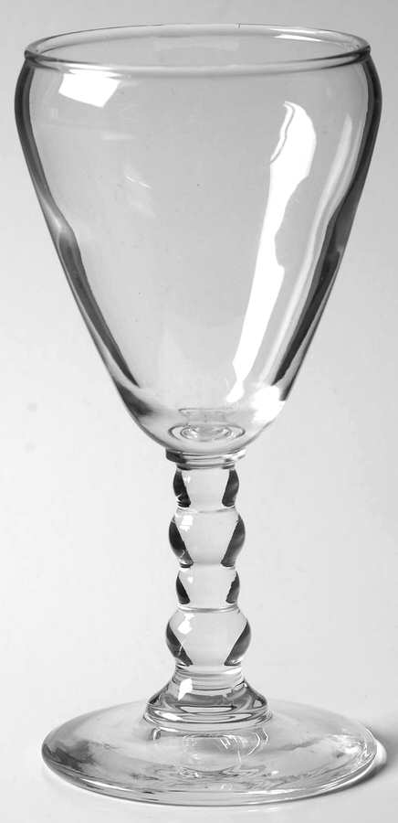 Knob Hill Clear Claret Wine by Libbey Glass Company-1