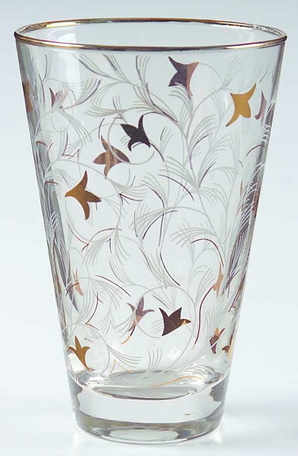 Royal Fern (Stem 3004) 13 Oz Flat Tumbler by Libbey Glass Company-1