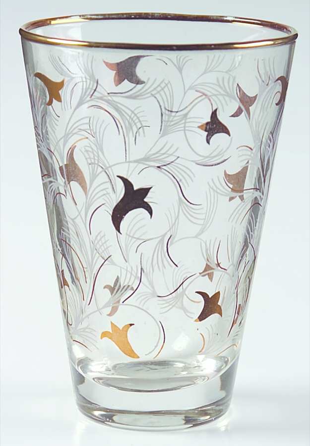 Royal Fern (Stem 3004) 10 Oz Flat Tumbler by Libbey Glass Company-1
