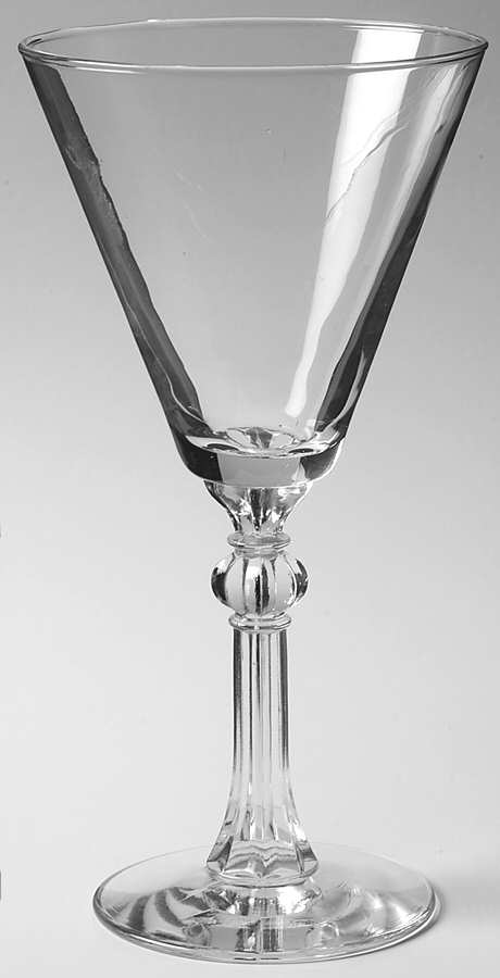 Stardust Clear Water Goblet by Libbey Glass Company-1
