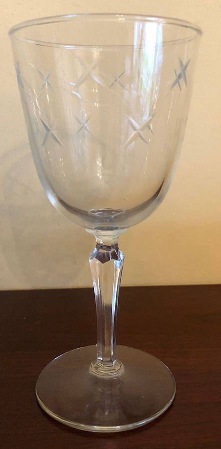 Starlight Water Goblet by Libbey Glass Company-1