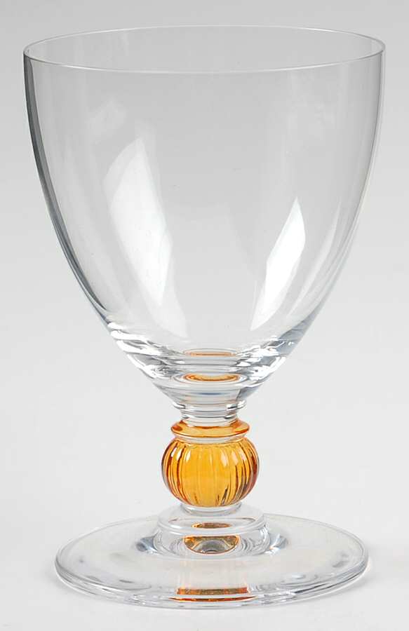 Bedazzle Amber Water Goblet by Lenox-1