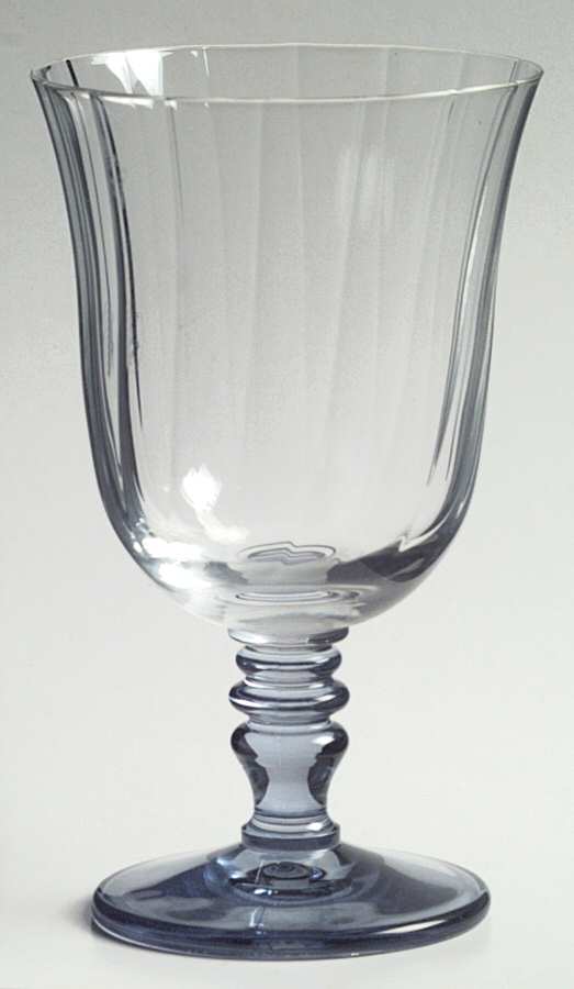 Aspect Slate Blue Water Goblet by Lenox-1
