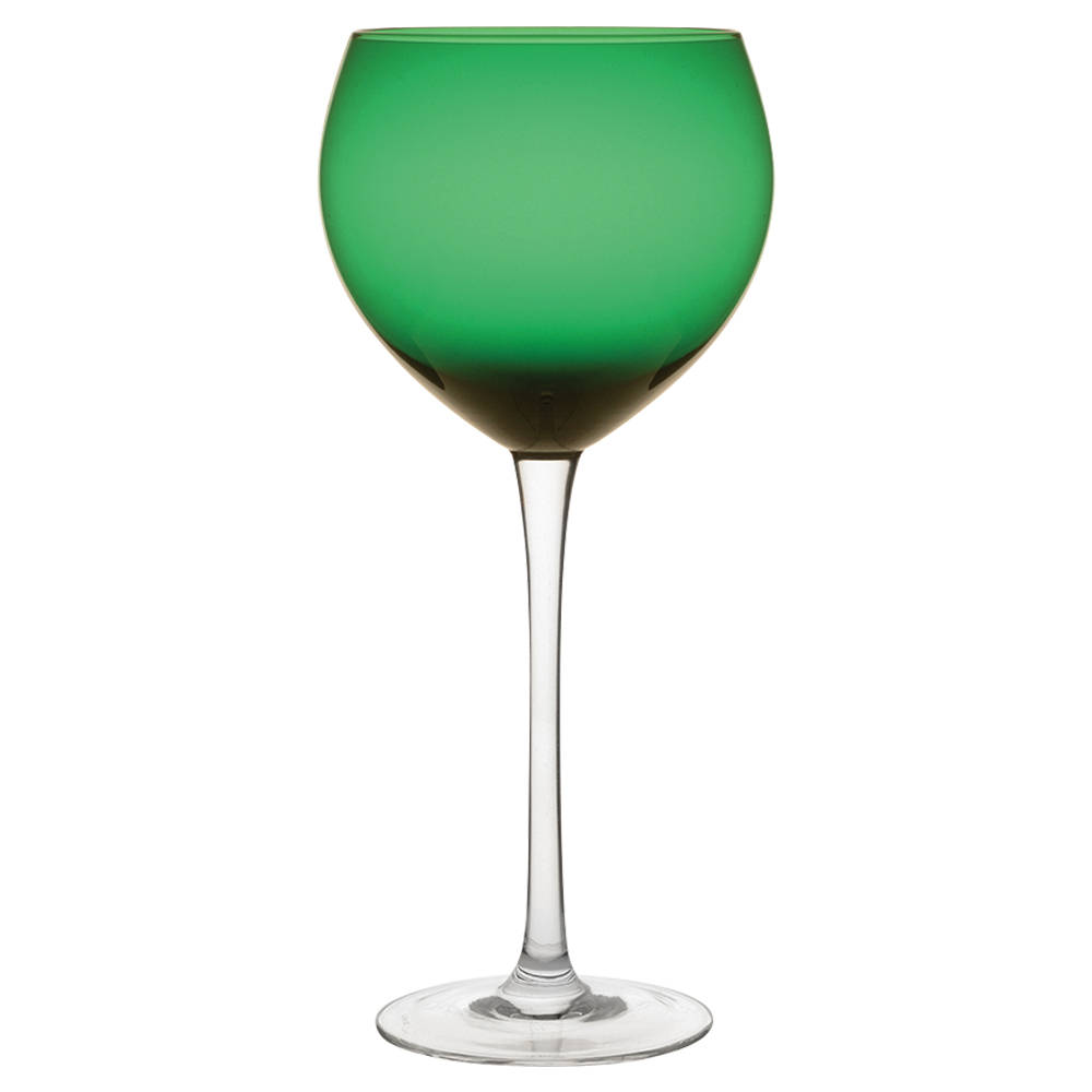 Holiday Gems Emerald Balloon Goblet by Lenox-1