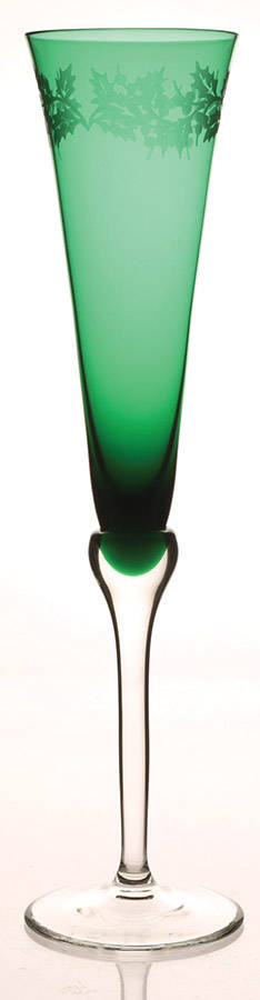 Holiday Gems Emerald Fluted Champagne by Lenox-1