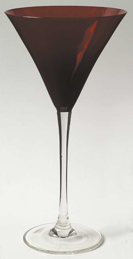Holiday Gems Ruby Martini Glass by Lenox-1