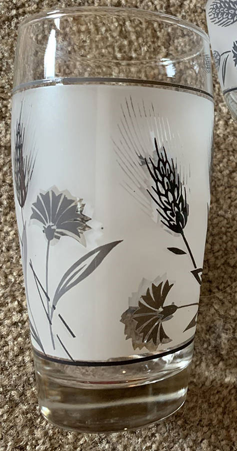 Wild flower Highball Glass by Duz Crystal-1