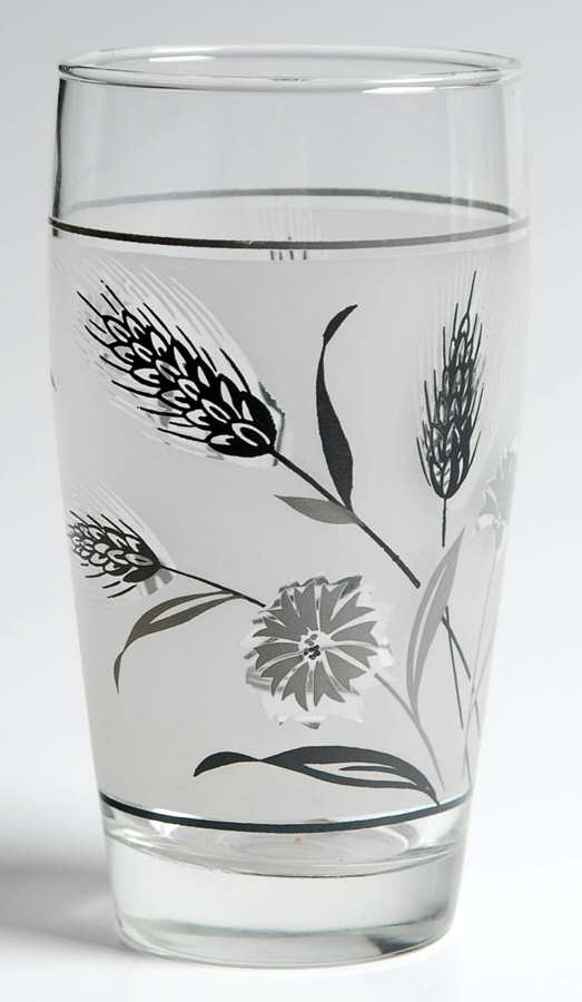 Wild flower 12 Oz Flat Tumbler by Duz Crystal-1