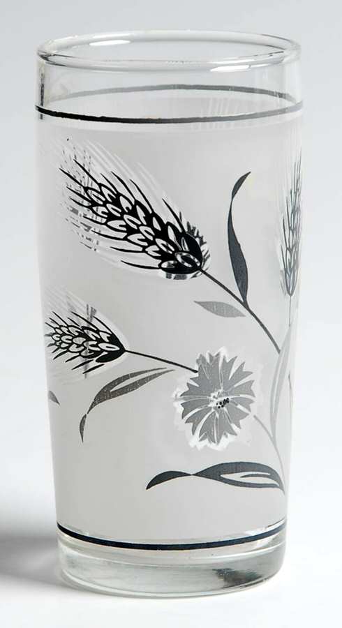 Wild flower Flat Juice Glass by Duz Crystal-1