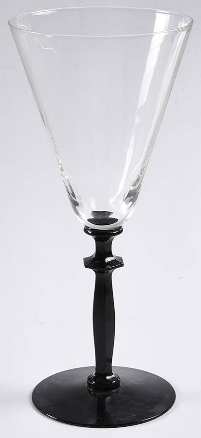 LGL2 Black Water Goblet by Louie-1