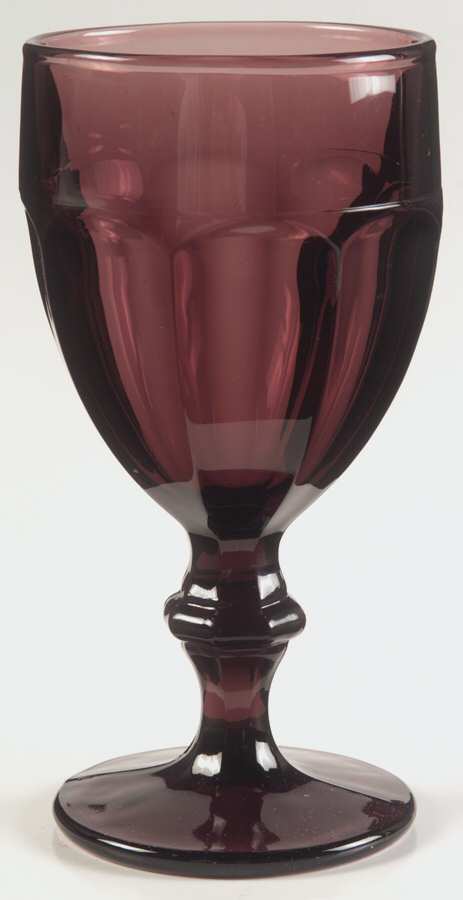 Gibraltar Brandywine Water Goblet by Libbey Glass Company-1