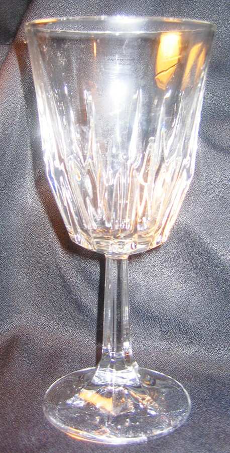 Solitaire Water Goblet by Libbey Glass Company-1