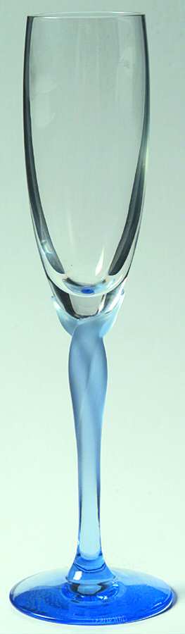 Spring Mist Blue Fluted Champagne by Lenox-1