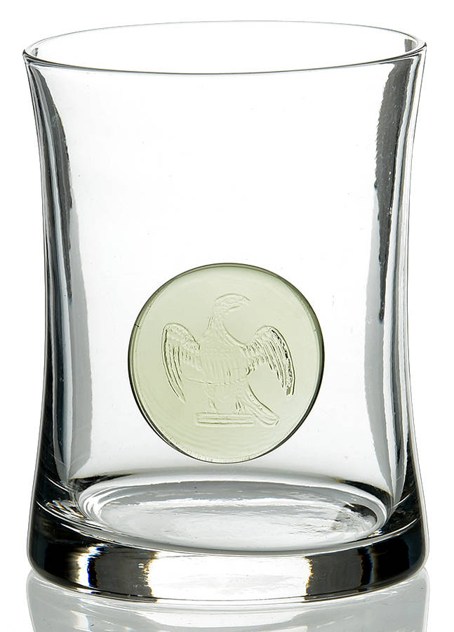 Turkey Eagle (Smoke Eagle Coin) Double Old Fashioned by Lenox-1