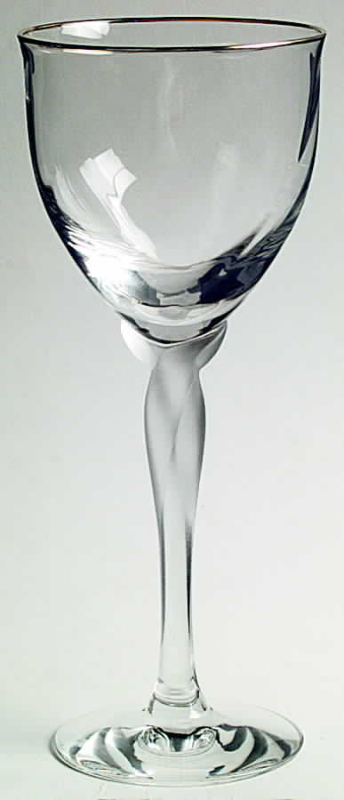 Rhythm Gold Frosted Water Goblet by Lenox-1