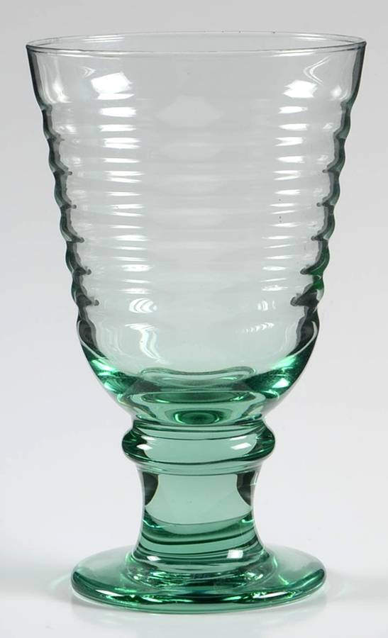 Sirrus Green (Spanish Green) Iced Tea by Libbey Glass Company-1