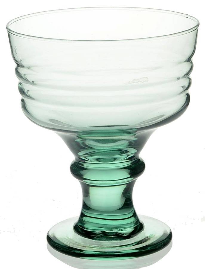 Sirrus Green (Spanish Green) Low Sherbet by Libbey Glass Company-1