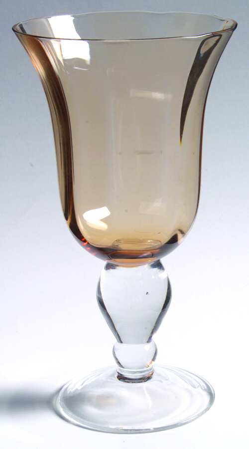 Colore Siena (Amber) Water Goblet by Lenox-1