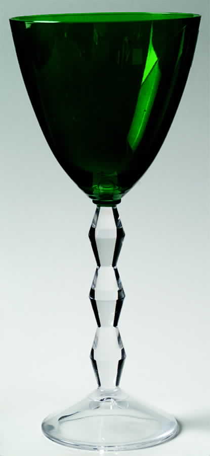 Carat Emerald Green Water Goblet by Lenox-1