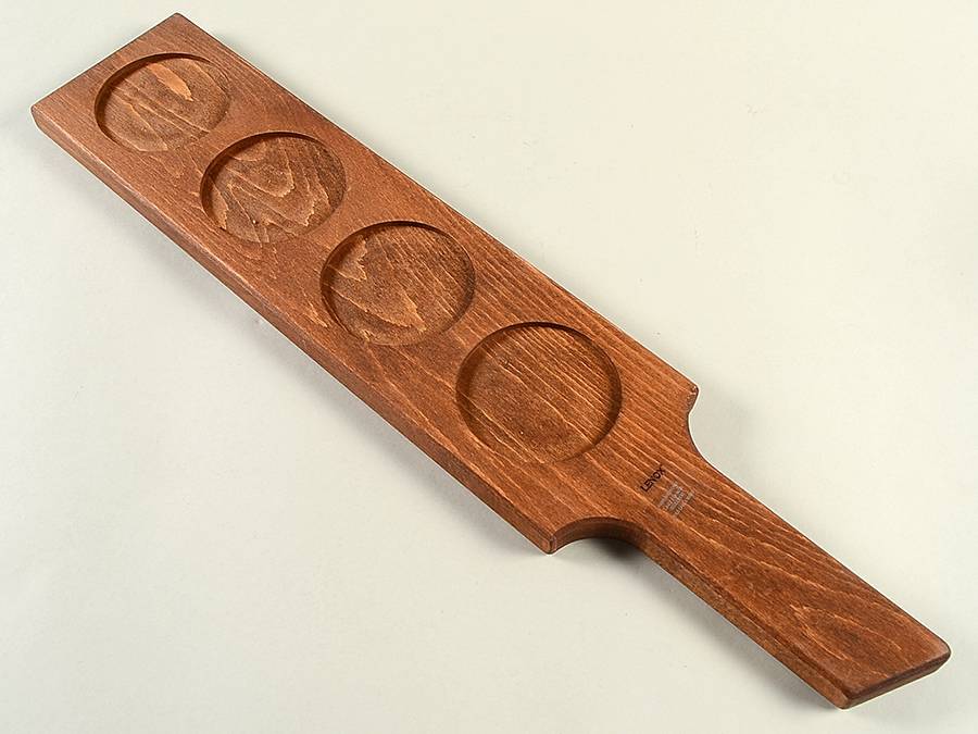 Tuscany Classics Beer Flight Set-Wood Paddle by Lenox-1