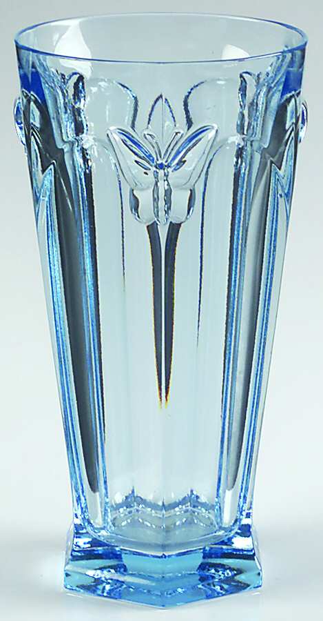 Butterfly Meadow Blue Highball Glass by Lenox-1