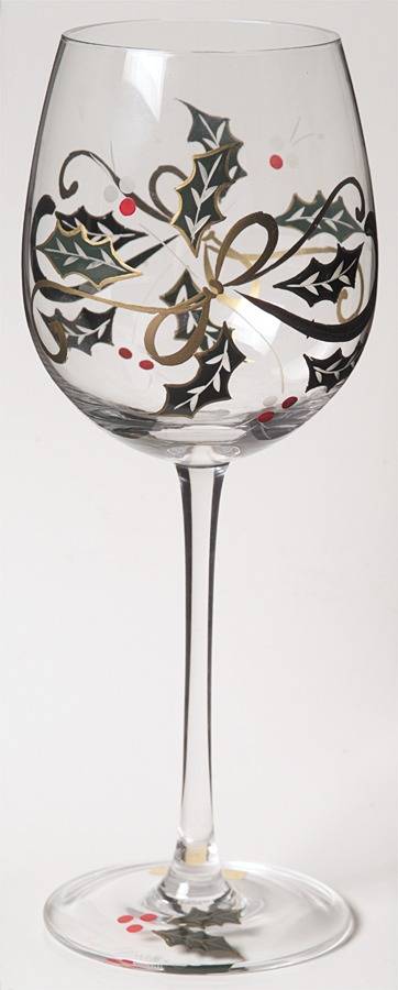 Holiday Spirit Water Goblet by Lenox-1