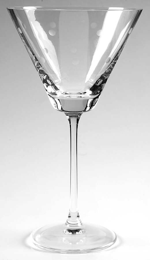 Larabee Dot Martini Glass by Lenox-1