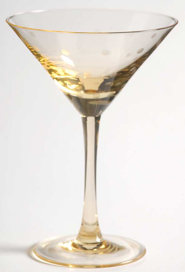 Larabee Dot Yellow Liquor Cocktail by Lenox-1