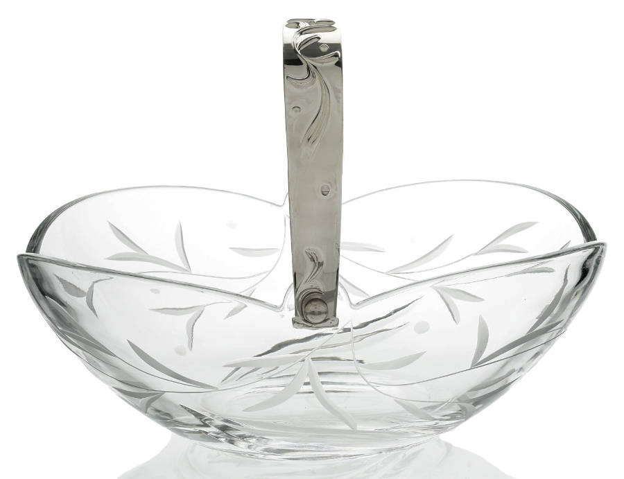 Opal Innocence 6" Basket W/Metal Handle by Lenox-1