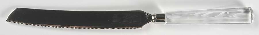 Opal Innocence Cake Knife with Stainless Blade by Lenox-1