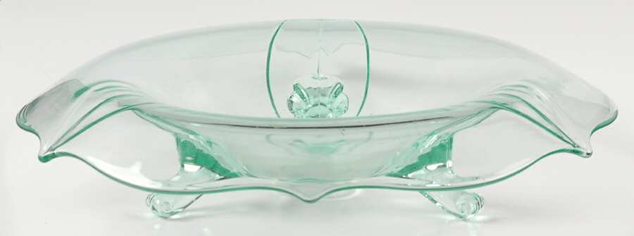 Petal Green 12" Rolled Console Bowl by Lancaster-1