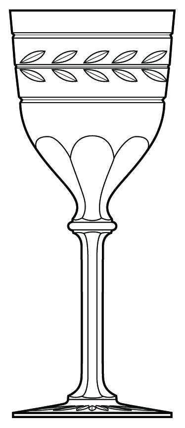 Claremont Wine Glass by Ralph Lauren Crystal-1