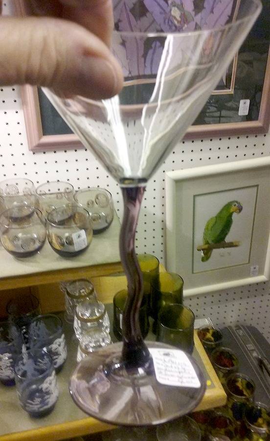 Courbe Martini Glass by Libbey Glass Company-1
