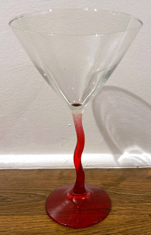 Courbe Martini Glass by Libbey Glass Company-1